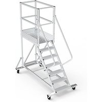 Mobile Plattform mit Geländer total und Sicherheitstür - Maximale Arbeitshöhe 3.40m - PTF107PT-P Mobile Plattform mit Geländer total und Sicherheitstür - Maximale Arbeitshöhe 3.40m - PTF107PT-P von PLATEFORME DIRECT - MATISERE