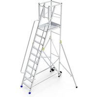 Plateforme Direct-matisere - Plattformleiter - 11 Stufen - Maximale Arbeitshöhe. 4.75m - ER11 von PLATEFORME DIRECT - MATISERE