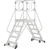 Plateforme mobile 2x5 marches - Hauteur max. de travail 3.21m - 688905-GC2P von PLATEFORME DIRECT - MATISERE