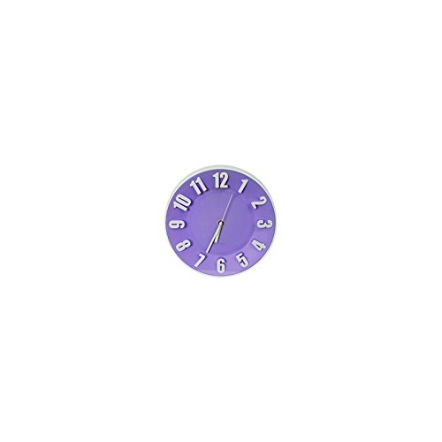 PLATINET Wanduhr TODAY 30.5 cm - violett von PLATINET