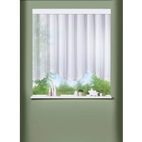 Blumenfenster-Store aus echter Plauener Spitze von PLAUENER SPITZE
