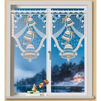 Scheibenhänger aus echter Plauener Spitze von PLAUENER SPITZE