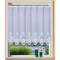 Kurzstore Blume mit Stangendurchzug Kurzstore Blume mit Stangendurchzug von PLAUENER STICKEREI