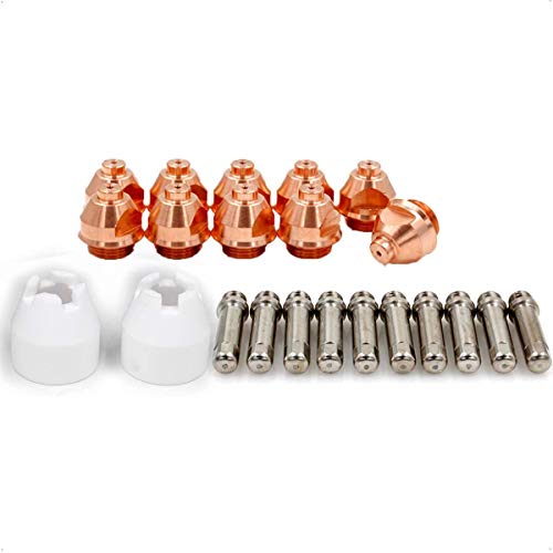 PCH/M-51 Taschenlampe Spitze 9-5631 Elektrode 9-5633 Shield Cup 8-5526 Kit für thermische Dynamik Plasma Verbrauchsmaterialien, 22 Stück von PLAXCON