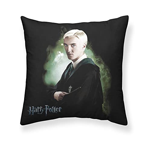 Belum Kissenbezug Harry Potter, Größe: 50 x 50 cm, Modell: Draco A, Stoff: Half Panama 100% Baumwolle, 250 g. von BL BELUM