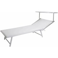 Aluminium Beach Falten Sie sicherer sicherer Latein mit Wilaw Tettuccio - White - White von PLAYANESS