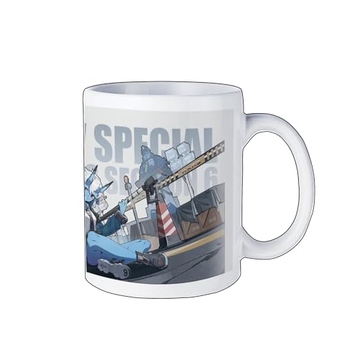 PLAYDOM Zenless Zone Zero Anby Demara Billy Kid Nekomiya Mana Von Lycaon Ellen Joe Kaffee Tassen, Tee Tasse, Keramik Kaffee Tassen für Frauen und Männer (Section 6) von PLAYDOM