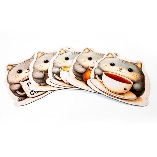 Catsters - Untersetzer-Set - 5 Stück Catsters - Untersetzer-Set - 5 Stück von PLAYMATS