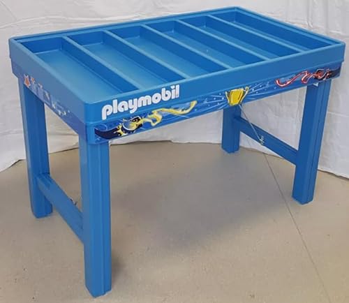PLAYMOBIL Spieltisch 84688, 105x65x70 cm, 2 Wechselplatten, Kunststoff, Blau von PLAYMOBIL