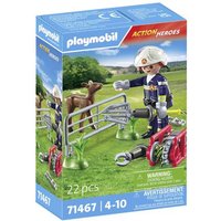 Playmobil® ACT!ON HEROES Feuerwehr-Tierrettung 71467 von PLAYMOBIL