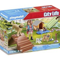 Playmobil® City Life Geschenkset  Hundetrainerin  70676 von PLAYMOBIL