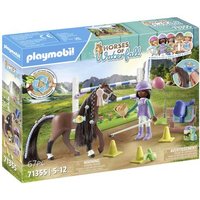 Playmobil® Horses of Waterfall Zoe & Blaze mit Turnierparcours 71355 von PLAYMOBIL