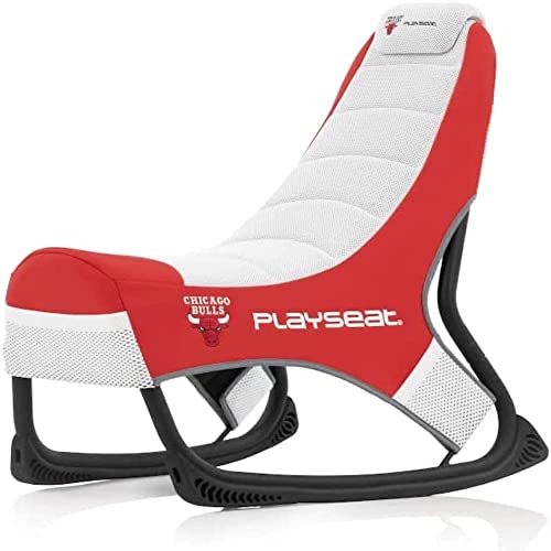 PLAYSEAT NBA Gaming Stuhl | ActiFit | MotionForce Stand für Optimalen Halt | Mehrere Taschen für einfachen Zugang | Hochwertiger Gaming Stuhl mit bestem Komfort | Chicago Bulls Edition von PLAYSEAT