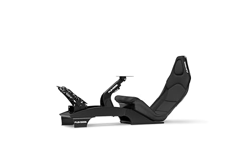 Playseat Formula Sim Racing Cockpit | Schwarz | Sim Racing Cockpit für alle Lenkräder und Pedale | Unterstützt Direct Drive | Authentisches F1-Feeling | Flexibel und frei verstellbarer Gaming Rennsitz von PLAYSEAT