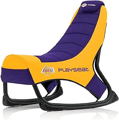 Playseat NBA Gaming Stuhl | ActiFit | MotionForce Stand für Optimalen Halt | Mehrere Taschen für einfachen Zugang | Hochwertiger Gaming Stuhl mit bestem Komfort | LA Lakers edition von PLAYSEAT
