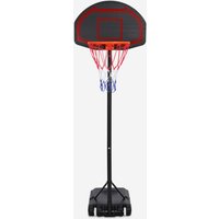 Tragbarer Basketballkorb mit Rädern, höhenverstellbar 160 - 210 cm LA von PLAYTOWN