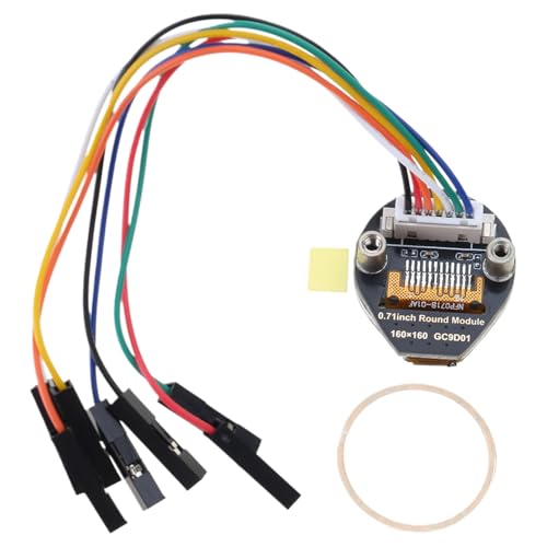 0 71" Runder LCD Bildschirm Mit 160 X 160 Pixeln Und Hoher Auflösung Für Tragbare Geräte Und Tragbare Elektronikprojekte von PLCPDM