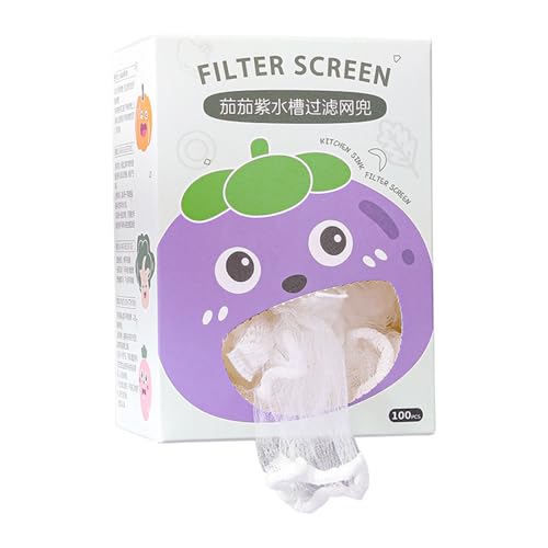 100 Stück Küchenspüle Siebbeutel Mesh Filter Netz Boxen Spüle Netz Geeignet für Zuhause und Küche Restaurant Gebrauch von PLCPDM