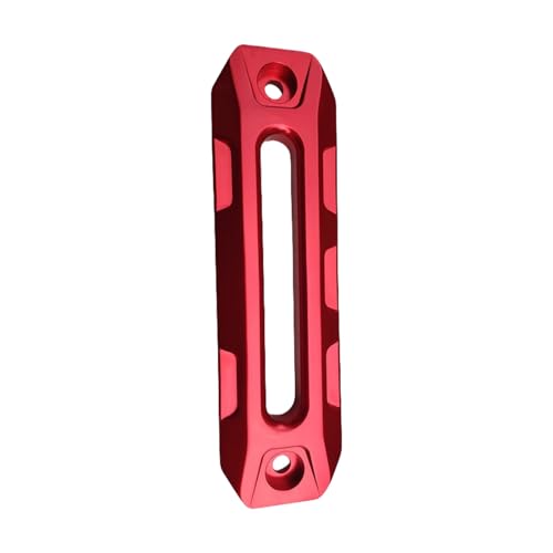 25,4 cm lange Billet-Aluminium-Leiste für synthetische Seilwinde, Seil, Kabelführung, 3628 - 6803 kg Kapazität, Offroad-Abenteuer, Offroad-Zubehör, Seilwinde von PLCPDM
