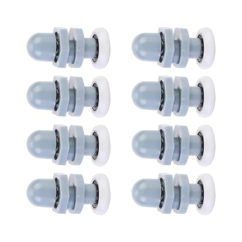 8 Stück praktische stabile Duschtürrollen 20 mm Ersatzrad für Glasschiebetür Leiser Betrieb Runde Ersatzrollen 8 Stück praktische stabile Duschtürrollen 20 mm Ersatzrad für Glasschiebetür Leiser Betrieb Runde Ersatzrollen von PLCPDM