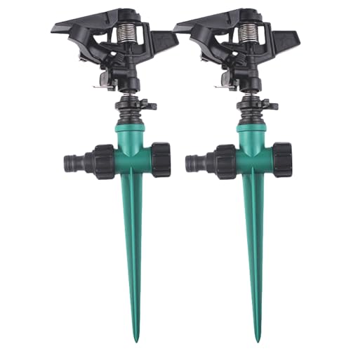 Effiziente Bewässerungssysteme Sprinkler für Rasen und Garten mit automatischem rotierendem Sprinkler und einstellbaren Winkeln von PLCPDM