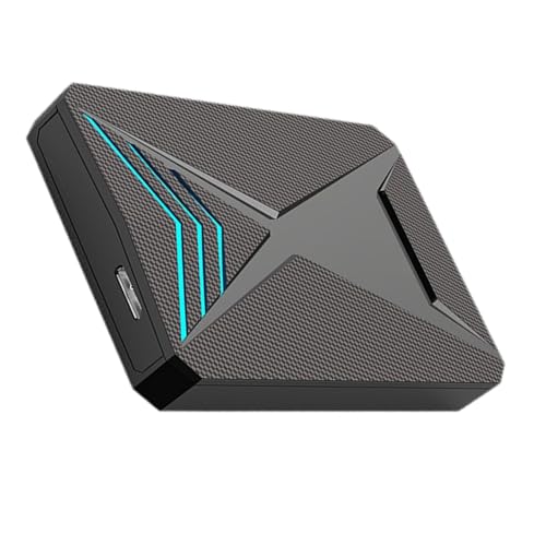 Externes Festplattengehäuse USB 3.0, 6,3 cm (2,5 Zoll), einfache Installation, Festplattengehäuse, 6 Gbit/s Datenübertragungsgehäuse von PLCPDM