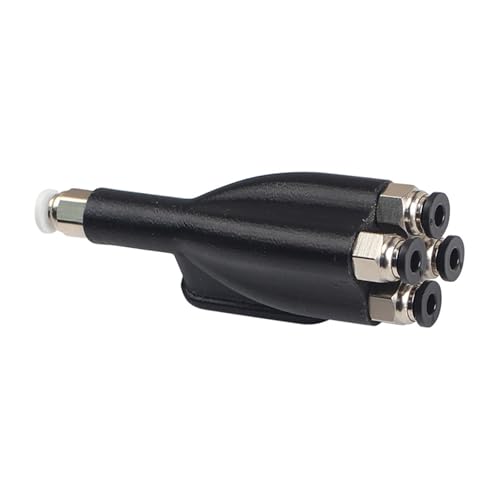 Für LAB X1C P1P/S 4 In 1 PTFE Adapter Rohr Rohr Rohr Pipe Anschlussanschlüssen 4 Fütterungsmodul 3D Druckerzubehör von PLCPDM