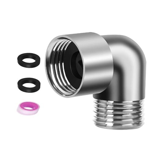 Handbrause Adapter Duschkopf Winkeladapter 90 Grad Duschkopf Verlängerungsarm Anschluss für Handbrause Handbrause Adapter Duschkopf Winkeladapter 90 Grad Duschkopf Verlängerungsarm Anschluss für Handbrause von PLCPDM