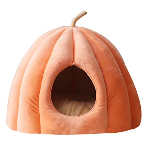 Haustierbett, weich, geschlossenes Höhlenzelt für Katzen, Kätzchen, Welpen, Kleintiere, Haustiere, abnehmbares Kissen, wärmende Betten, Höhlenzelt für Indoor-Katzen Haustierbett, weich, geschlossenes Höhlenzelt für Katzen, Kätzchen, Welpen, Kleintiere, Haustiere, abnehmbares Kissen, wärmende Betten, Höhlenzelt für Indoor-Katzen von PLCPDM