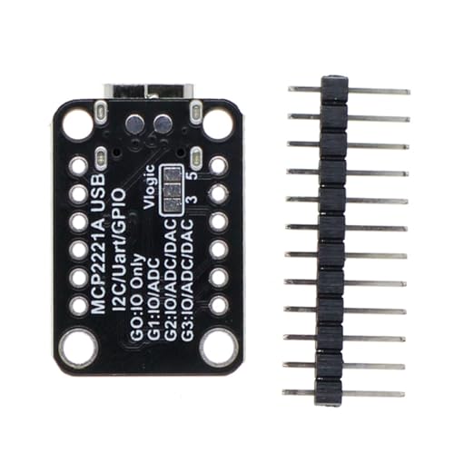 MCP2221A USB GPIO Adapterplatine Zur Verbesserung Der Datenerfassungsgerätesteuerungsanaloga/digitaler GPIO Pin von PLCPDM