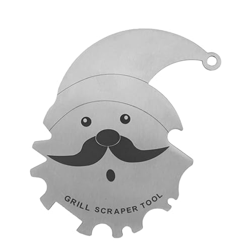 Multifunktionaler Grillschaber, Metall-Reinigungswerkzeug, Edelstahl, Grillreiniger, Reinigungsschaber Multifunktionaler Grillschaber, Metall-Reinigungswerkzeug, Edelstahl, Grillreiniger, Reinigungsschaber von PLCPDM