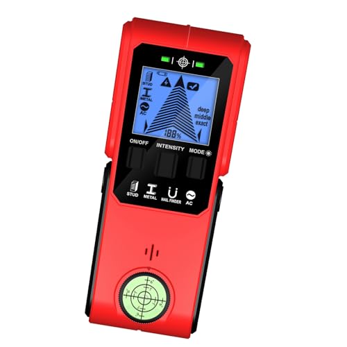 Multifunktionaler Wand Und Metalldetektor Mit Schall Und Lichtwarnungen Für Elektriker Klempner Und Effizientes Bohrer von PLCPDM