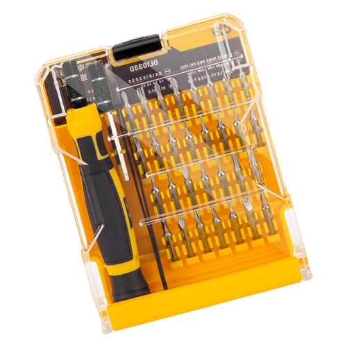 Multifunktions-Reparatur-Werkzeug-Set für Telefon-Uhren, PC, mit austauschbarem Stahl-Bit, kompaktes Design, multifunktional, präzises Schraubendreher-Set für Elektronik-Reparatur Multifunktions-Reparatur-Werkzeug-Set für Telefon-Uhren, PC, mit austauschbarem Stahl-Bit, kompaktes Design, multifunktional, präzises Schraubendreher-Set für Elektronik-Reparatur von PLCPDM