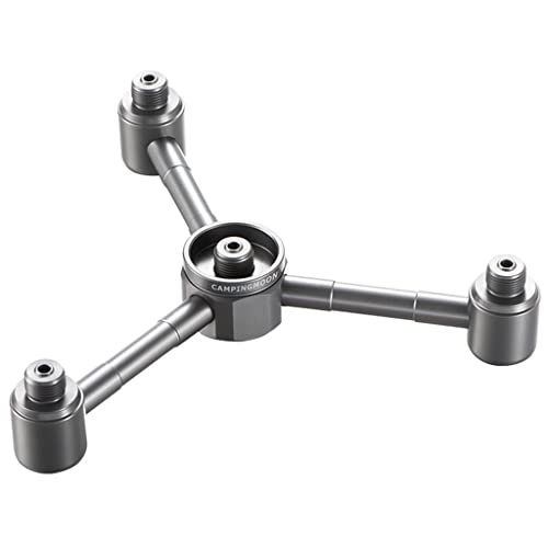 Outdoor Herd Adapter Aluminiumlegierung Luft für Tank 3 Umwandlung für Head Con Propan Ofen Adapter Kit von PLCPDM