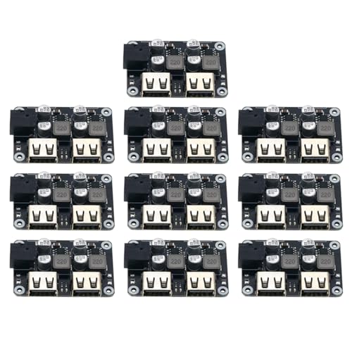 PLCPDM 10-teiliges Doppel USB Schnelllade Und Spannungsreduzierungsmodul 6-30 V 12 V 24 V Schnellladespannungsreduzierungsmodul PLCPDM 10-teiliges Doppel USB Schnelllade Und Spannungsreduzierungsmodul 6-30 V 12 V 24 V Schnellladespannungsreduzierungsmodul von PLCPDM