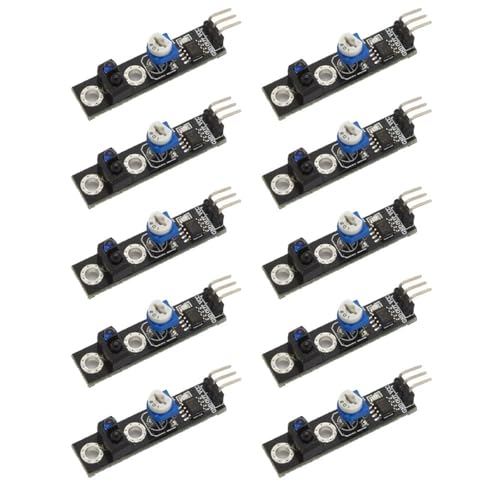 PLCPDM 10pcs Line Tracking Sensoring KY033 TCRT5000 PASSISCHE TCRT5000 SENSORING FÜR DIE ELEKTRONISCHE LINE ERKLÜSSE von PLCPDM