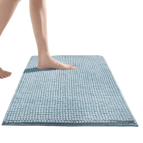 PLCPDM Chenilles Saugfähige Badematte Teppichboden Teppich Für Badezimmer Und Eingang Mit Nicht Überrutschem Hintergrund Schnelles Trocknen Leicht Zu Reinigen von PLCPDM