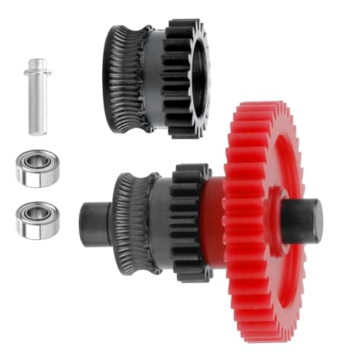 PLCPDM Extruder Nanometer Getriebe Kits Gehärteten Stahl Doppelte Gear Extruder EXTRADED DIRECTE EXTruder Kits Für 3D Drucker Verbessert von PLCPDM