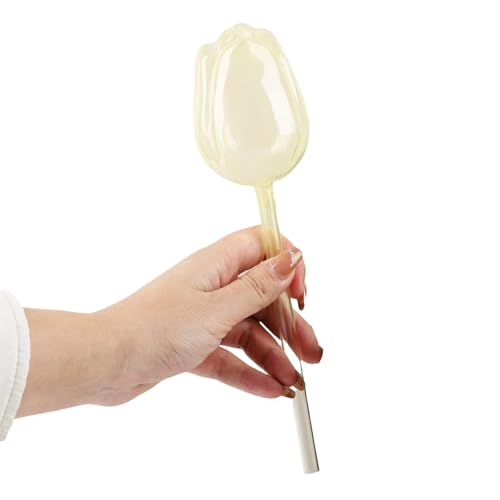 PLCPDM Glas-Bewässerungszwiebeln in Tulpenform, automatische Bewässerungsgeräte für Innen- und Außenbereich, Pflanzen-Gartengeräte von PLCPDM