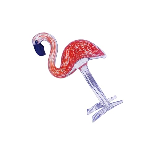 PLCPDM Handcrafts Glas Flamingos Statue Elegante Tierfigur Glaskunst Jahrestag Valentinstag Paare Freundin Glas Ornament PLCPDM Handcrafts Glas Flamingos Statue Elegante Tierfigur Glaskunst Jahrestag Valentinstag Paare Freundin Glas Ornament von PLCPDM