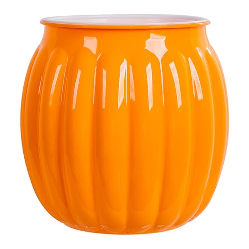 PLCPDM Klare Kürbisform Blumentöpfe Verdickte Sichtbare Wasserspiegel Lazy Priming Basin Desktop Ornamente Dekorative Garten Pflanzer von PLCPDM