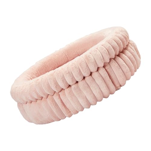 PLCPDM Waschbares Plüsch-Katzenbett, rundes Design, für Indoor-Katzen, weiches und abnehmbares Kissen für kleine Hunde und Katzen, ruhendes Katzenbett PLCPDM Waschbares Plüsch-Katzenbett, rundes Design, für Indoor-Katzen, weiches und abnehmbares Kissen für kleine Hunde und Katzen, ruhendes Katzenbett von PLCPDM