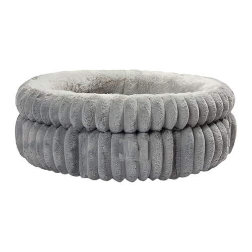 PLCPDM Waschbares Plüsch-Katzenbett, rundes Design, für Indoor-Katzen, weiches und abnehmbares Kissen für kleine Hunde und Katzen, ruhendes Katzenbett PLCPDM Waschbares Plüsch-Katzenbett, rundes Design, für Indoor-Katzen, weiches und abnehmbares Kissen für kleine Hunde und Katzen, ruhendes Katzenbett von PLCPDM