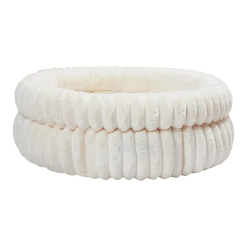 PLCPDM Waschbares Plüsch-Katzenbett, rundes Design, für Indoor-Katzen, weiches und abnehmbares Kissen für kleine Hunde und Katzen, ruhendes Katzenbett PLCPDM Waschbares Plüsch-Katzenbett, rundes Design, für Indoor-Katzen, weiches und abnehmbares Kissen für kleine Hunde und Katzen, ruhendes Katzenbett von PLCPDM