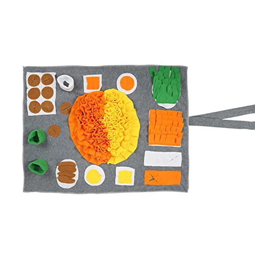 Pet Snuffle Feeding Mat Dog Interactive Puzzle Toy Slow Feeder Large Sniffing Pad Encouraging Foraging Skills For Dogs Pet Snuffle Feeding Mat Dog Interactive Puzzle Toy Slow Feeder Large Sniffing Pad Encouraging Foraging Skills For Dogs von PLCPDM