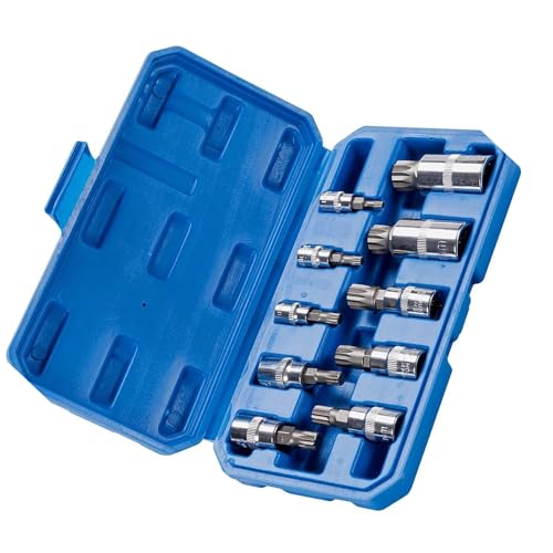 Professionelles 12-Punkt-Dreifach-Vierkant-Bit-Steckschlüssel-Set, manipulationssicher, mit Koffer, Autoreparaturwerkzeug, Automobilwerkzeug Professionelles 12-Punkt-Dreifach-Vierkant-Bit-Steckschlüssel-Set, manipulationssicher, mit Koffer, Autoreparaturwerkzeug, Automobilwerkzeug von PLCPDM