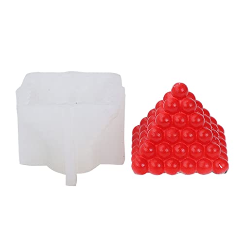 Pyramidenförmige Blasen-Silikonform, antihaftbeschichtet, einfach zu entformen, für Seife, Epoxidharz, Gießformen, Säulenformen für die Herstellung von Silikon Pyramidenförmige Blasen-Silikonform, antihaftbeschichtet, einfach zu entformen, für Seife, Epoxidharz, Gießformen, Säulenformen für die Herstellung von Silikon von PLCPDM