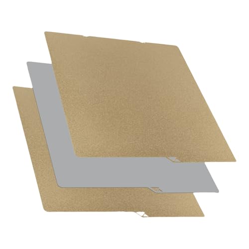 Strukturierte Bauplatte, 264 x 276 mm, Federstahl, flexibles Bett für S1C-Druck, Klebstoff, Zubehör, doppelseitige PEI-Bauplatte von PLCPDM