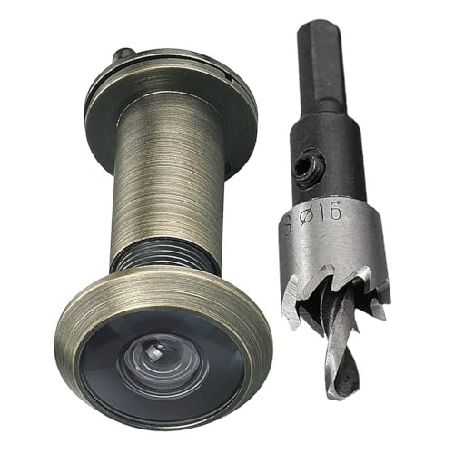Türspion aus mattem, stabilem Stahl mit privatem Bildschirm und Weitwinkelobjektiv für den Innen- und Außenbereich, einfache Installation Türspion aus mattem, stabilem Stahl mit privatem Bildschirm und Weitwinkelobjektiv für den Innen- und Außenbereich, einfache Installation von PLCPDM