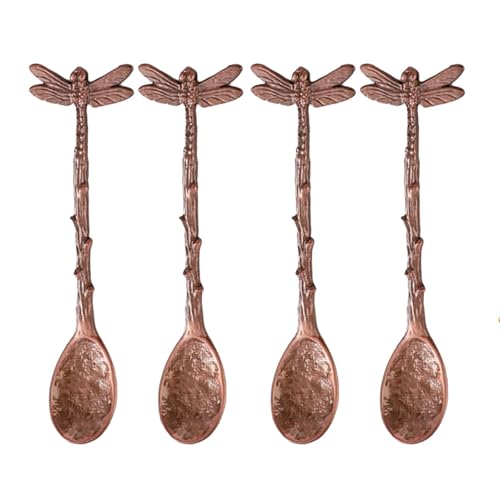 Vintage Styles Libellen-Teelöffel, luxuriöses Teelöffel-Set mit Libellen-Designs, langer Griff, Kirsite-Löffel Vintage Styles Libellen-Teelöffel, luxuriöses Teelöffel-Set mit Libellen-Designs, langer Griff, Kirsite-Löffel von PLCPDM
